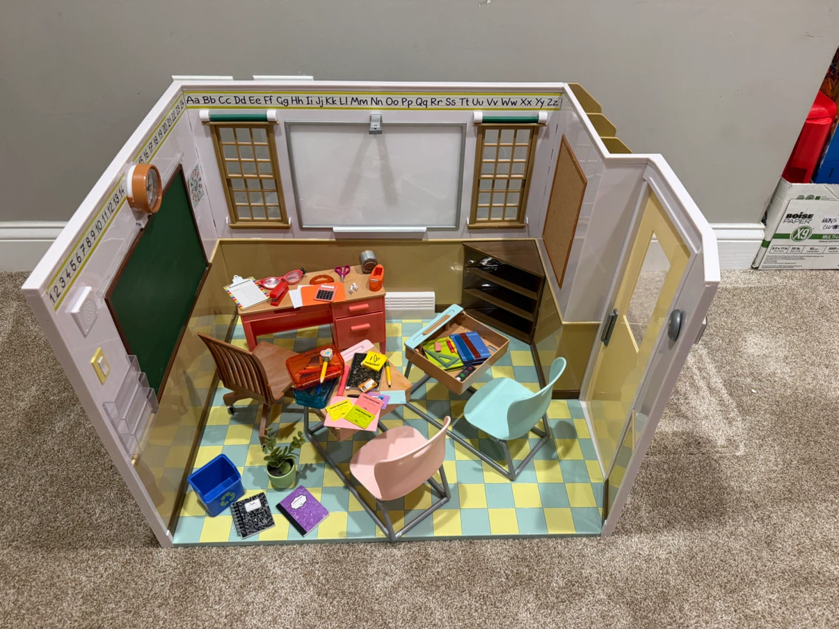 Next Generation School Classroom Playset with Accessories