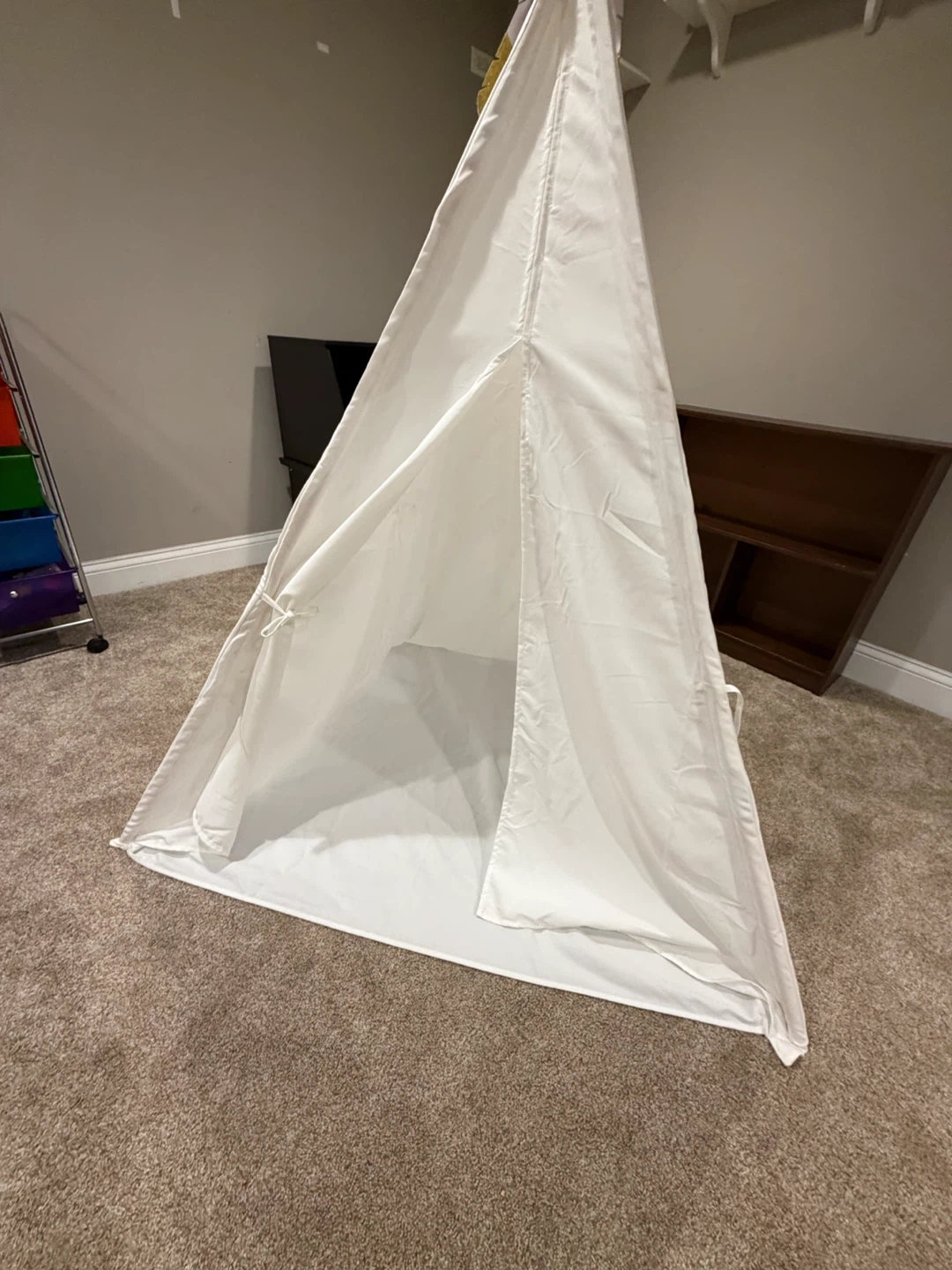 White Kids Teepee Tent - photo 2
