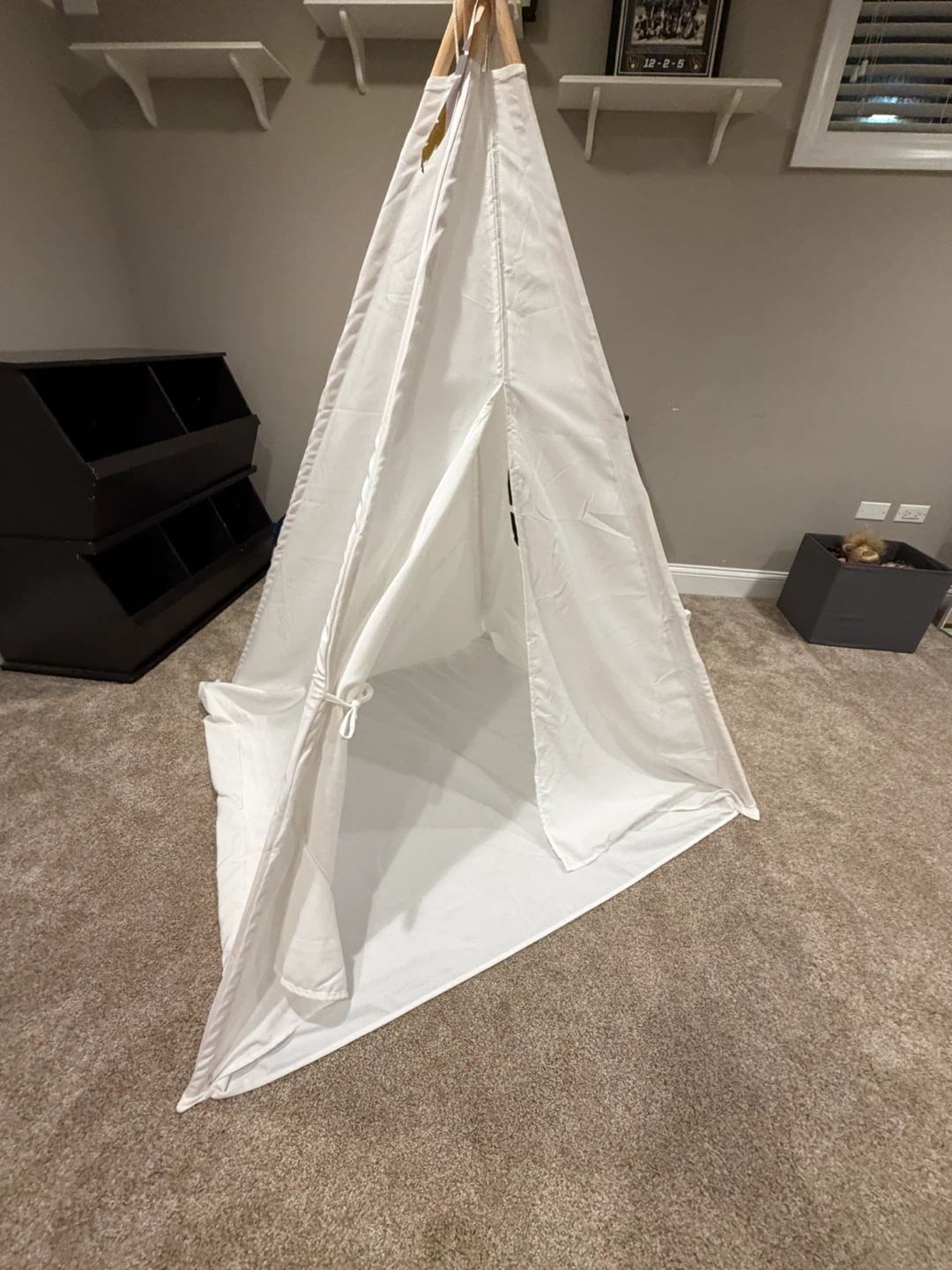 White Kids Teepee Tent - photo 4