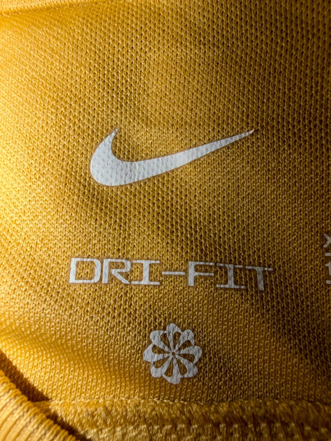 Nike FC Barcelona Dri-FIT Soccer Jersey - Gold - photo 3