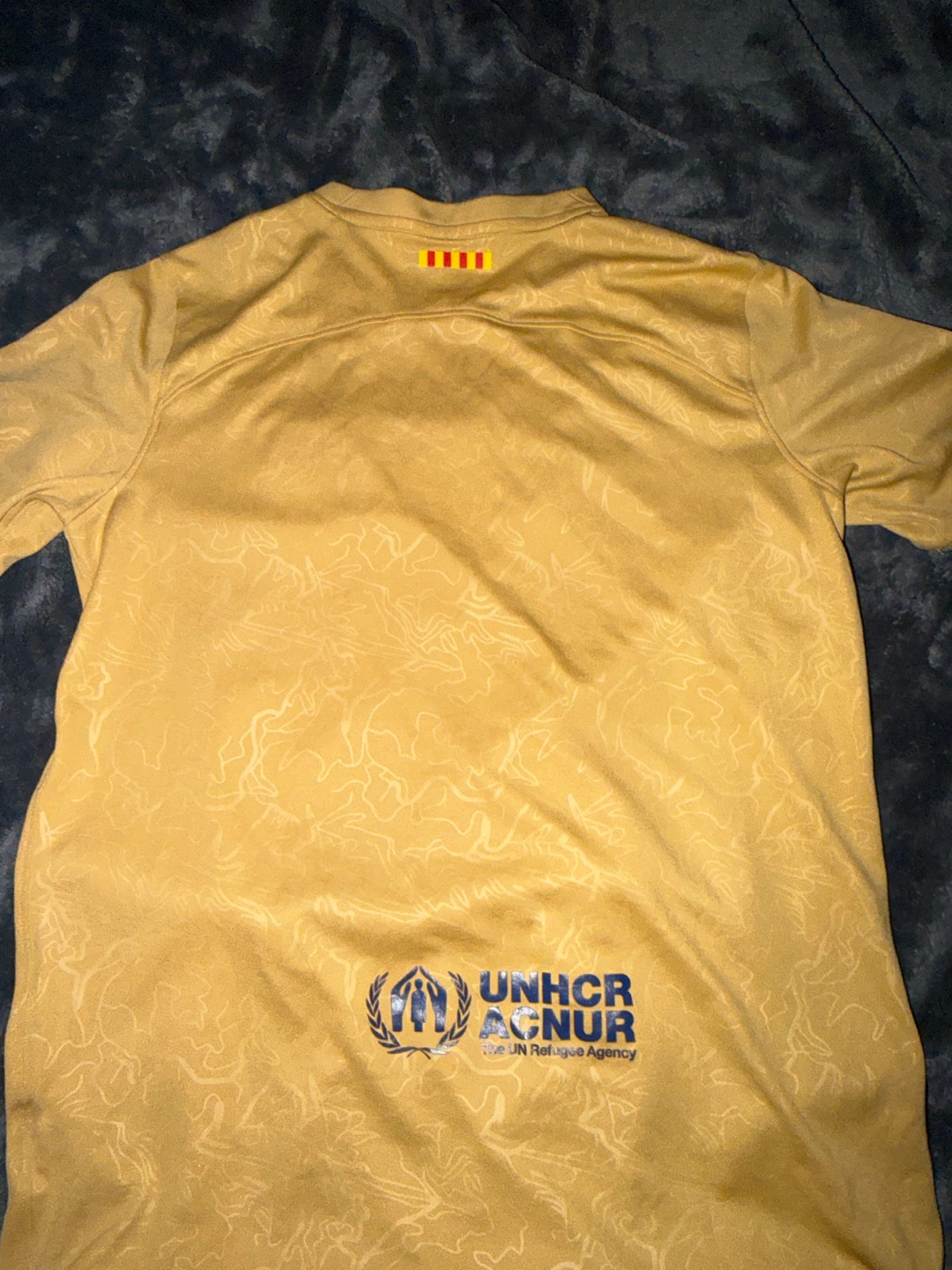 Nike FC Barcelona Dri-FIT Soccer Jersey - Gold - photo 4
