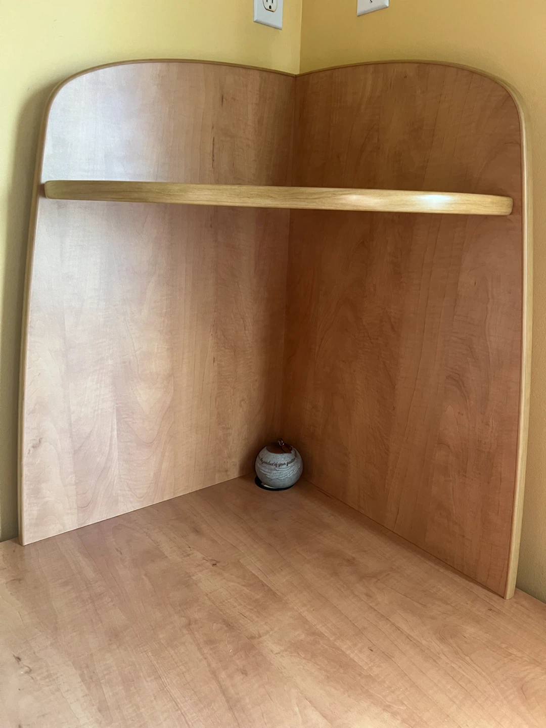 Corner Study Desk with Storage Shelf - photo 3