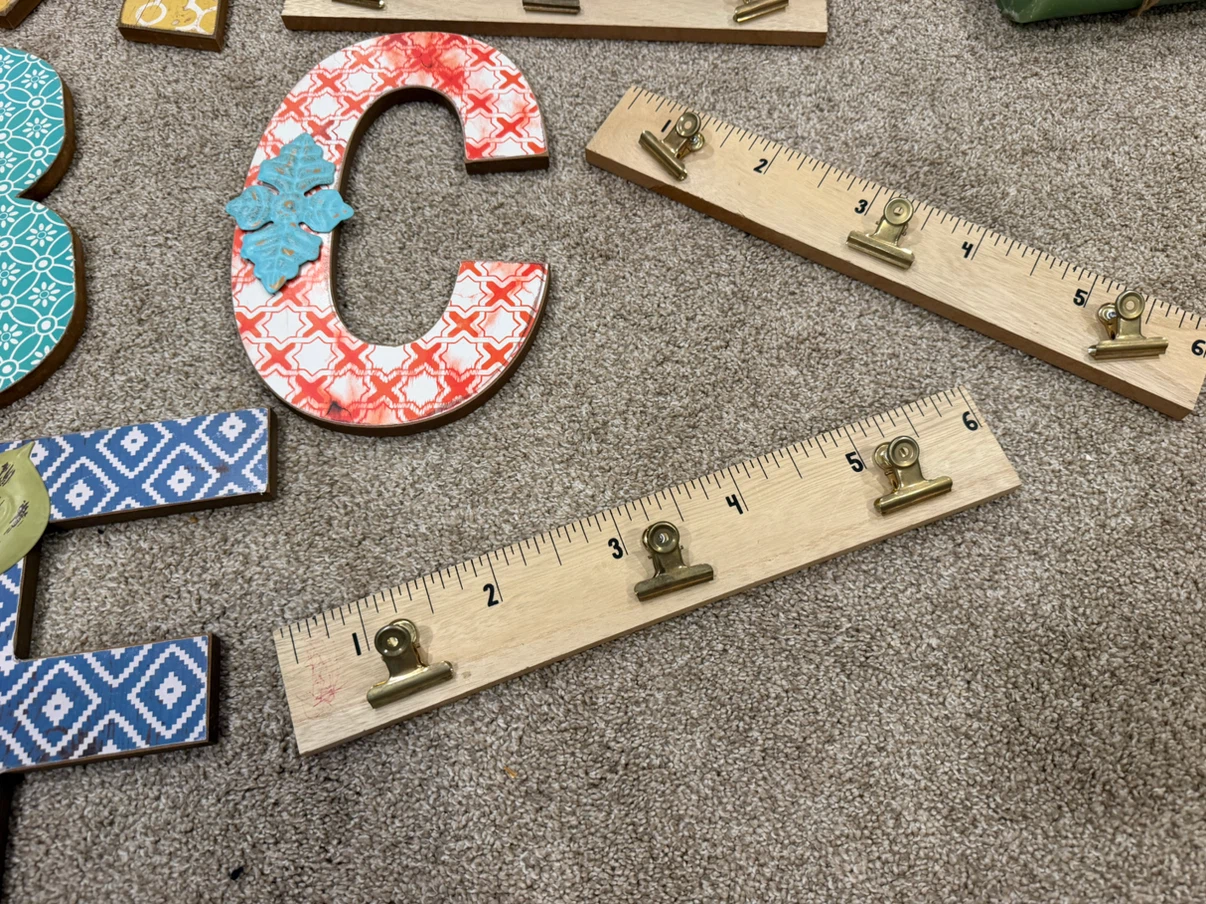 Kids Monogrammed Letter & Artwork Decor - photo 5