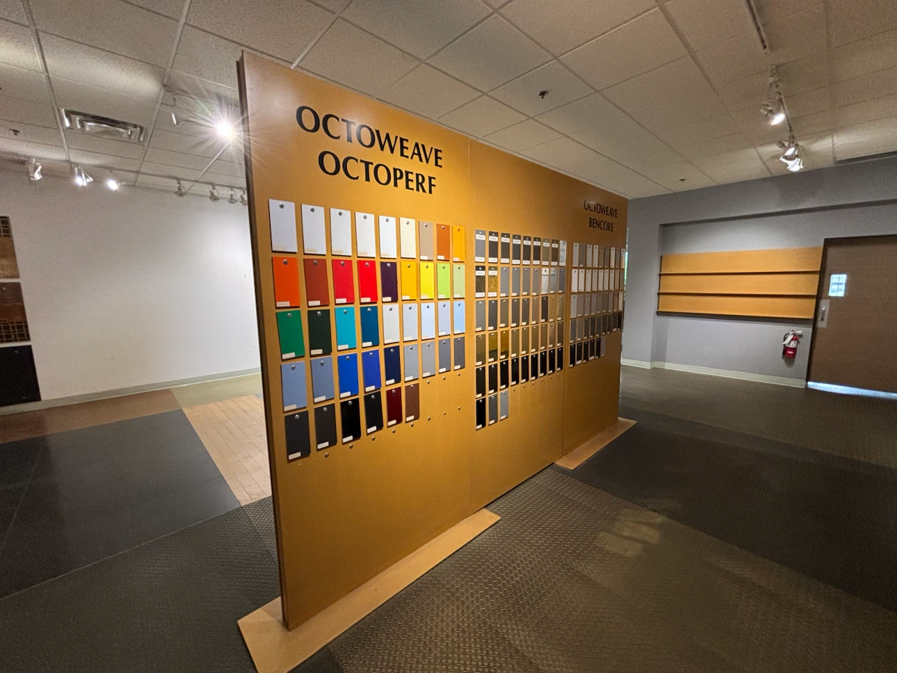 OCTOWEAVE OCTOPERF Material Display Board