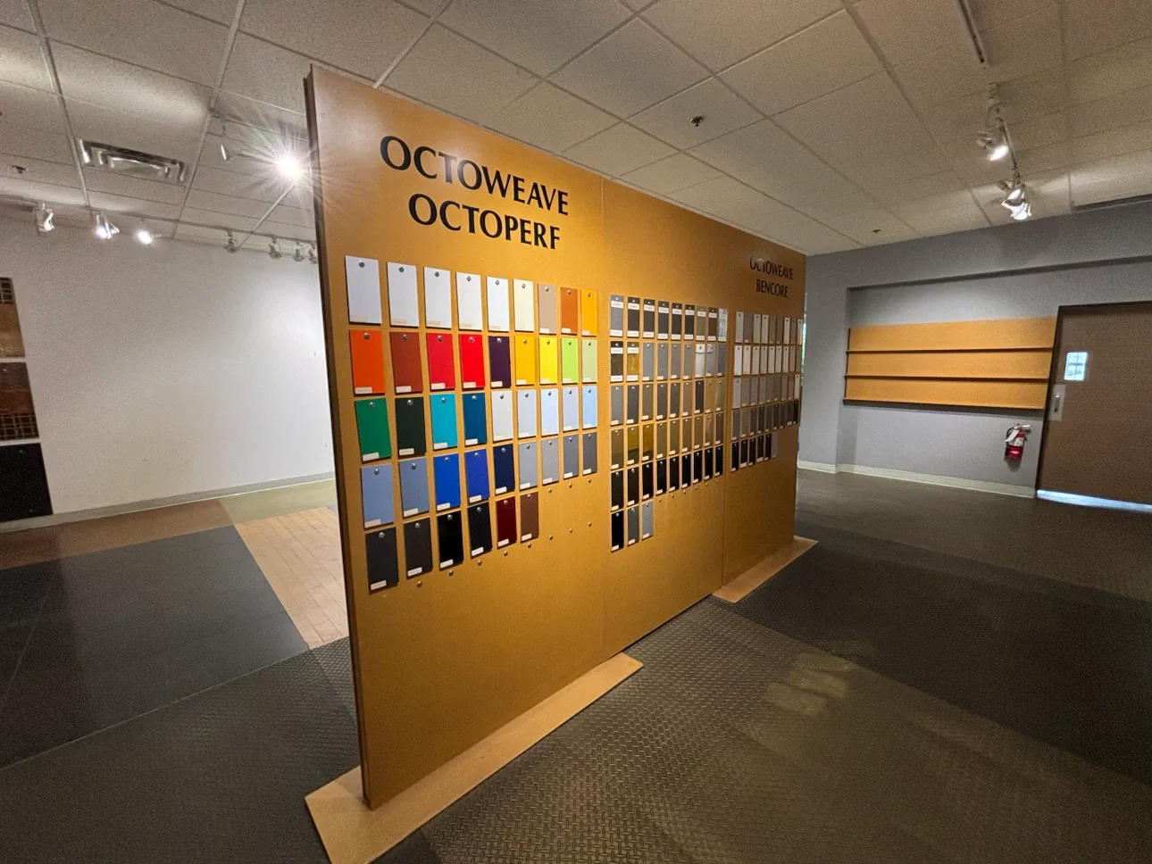 OCTOWEAVE OCTOPERF Material Display Board