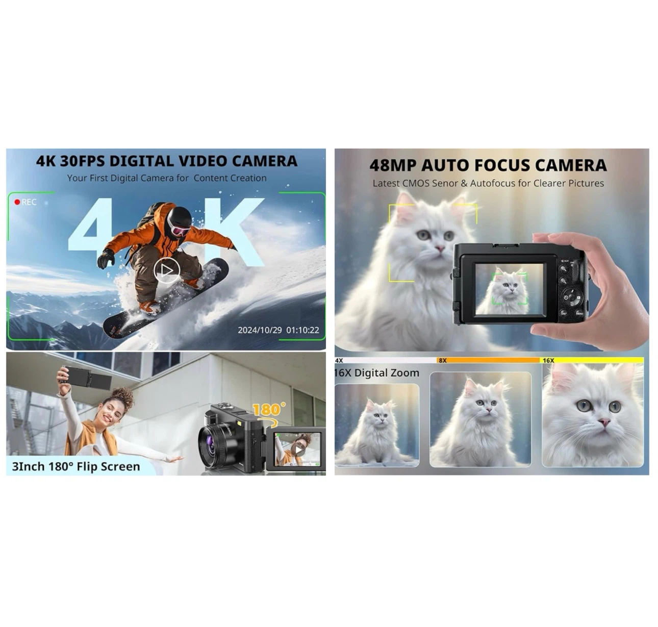 Brand new 4K Digital Camera for Photography - photo 5