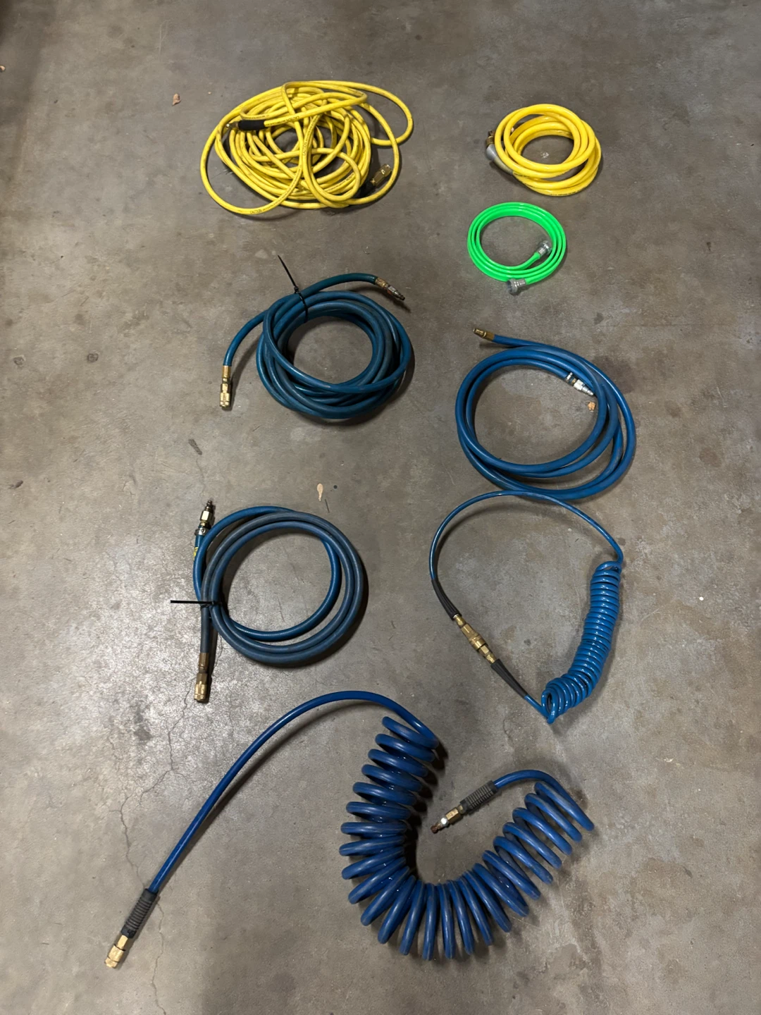 Assorted Air Hoses