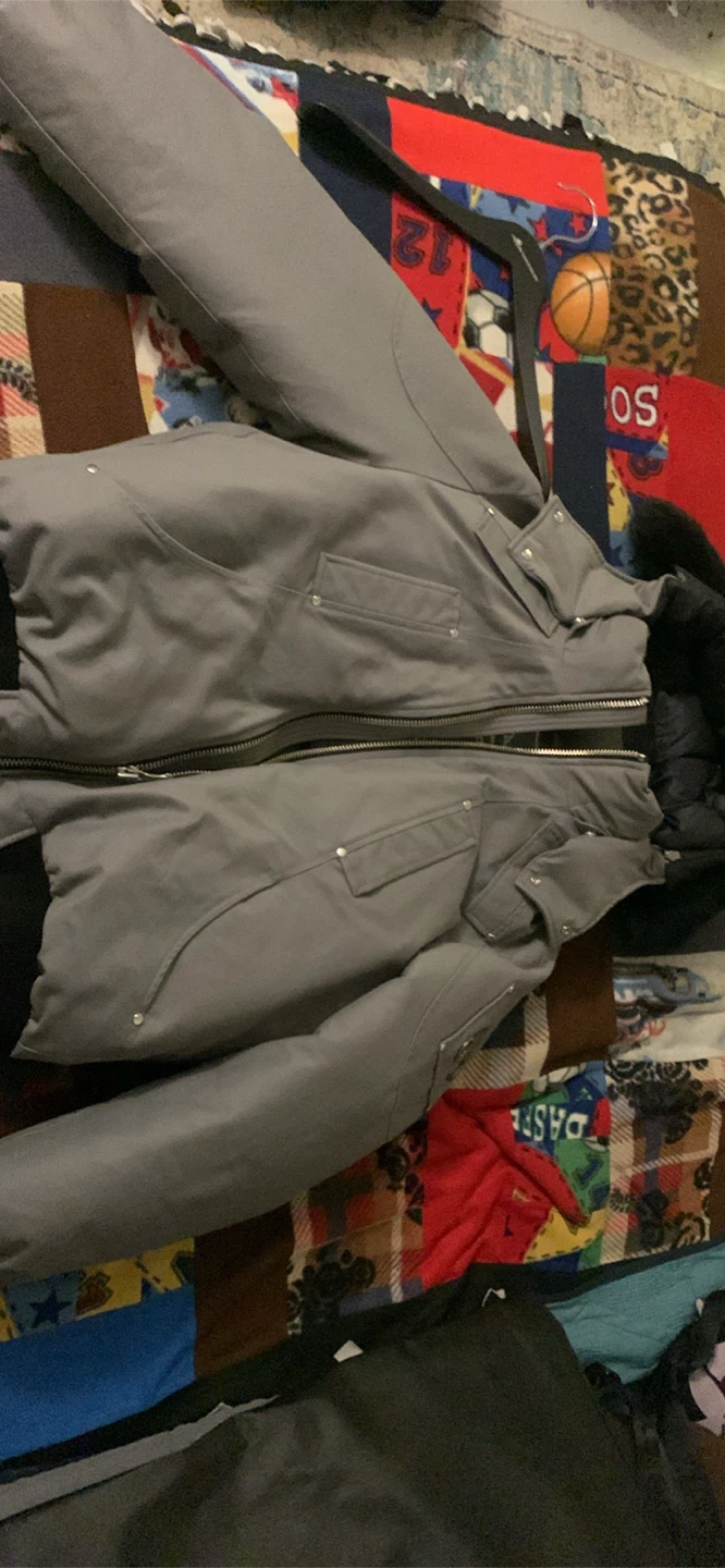 Moose Knuckles Grey Winter Jacket