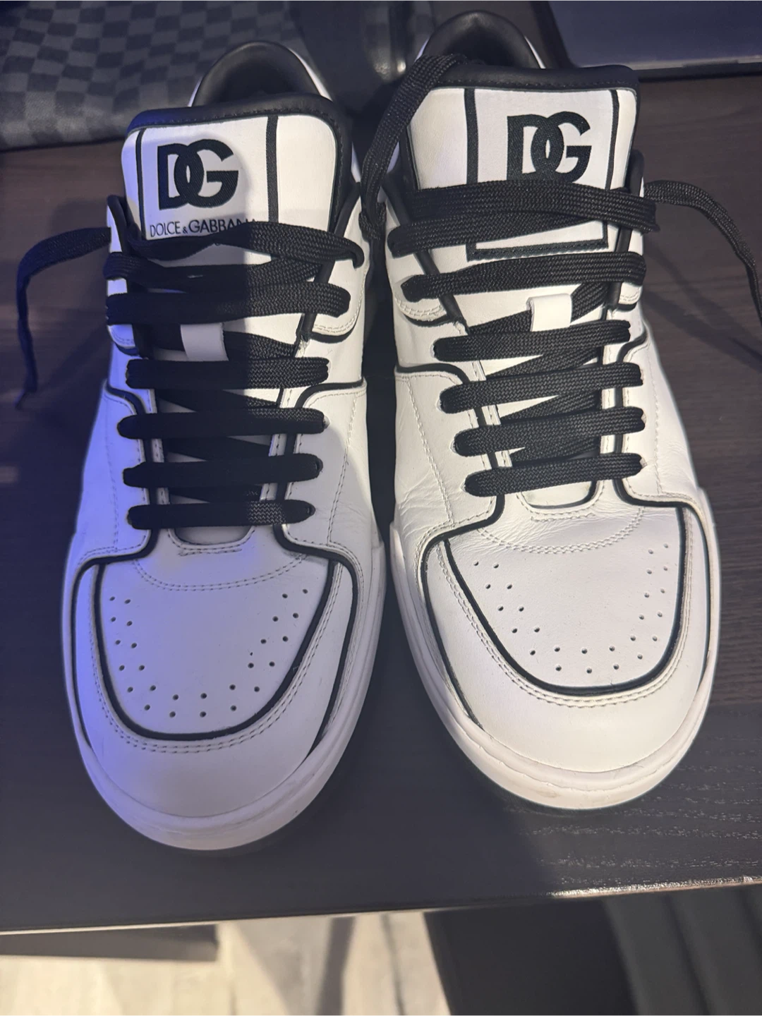 Dolce & Gabbana White Sneakers Size 10