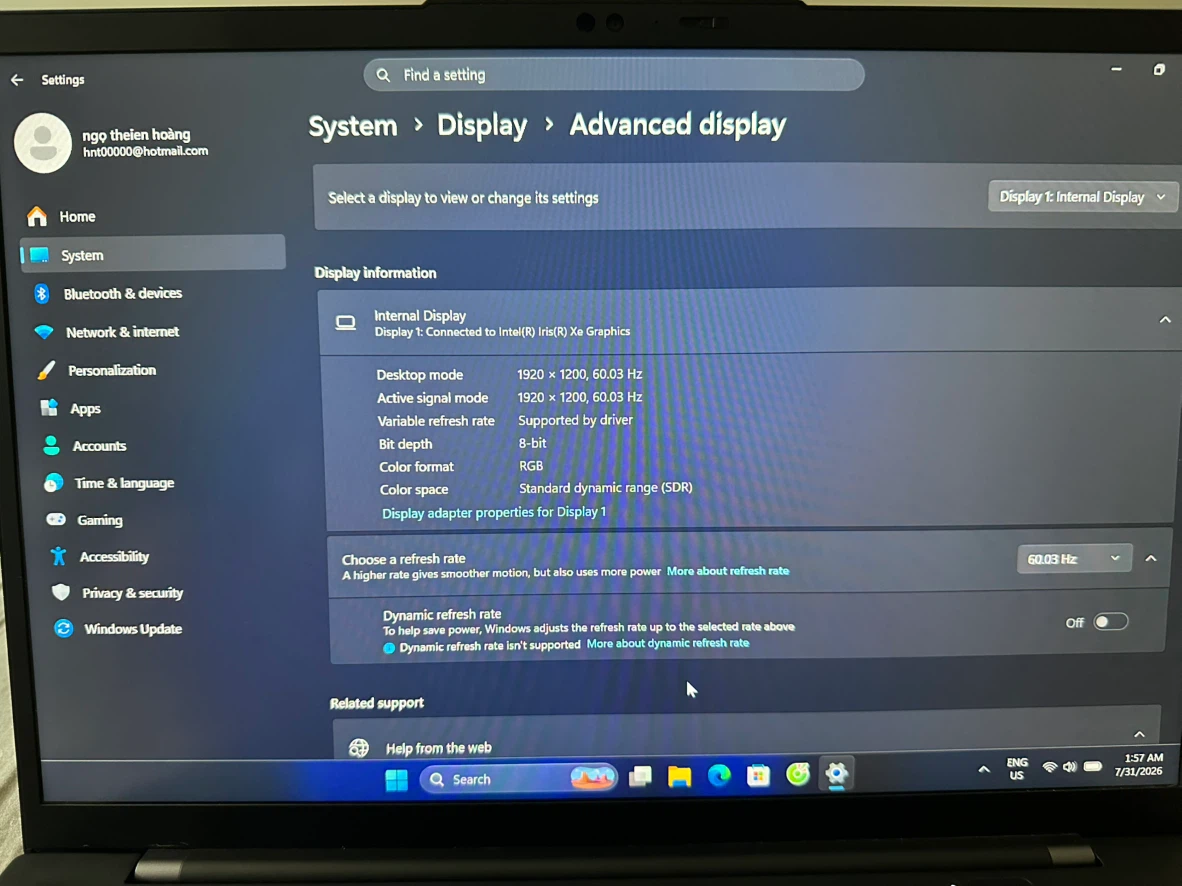 Lenovo ThinkPad Laptop - 13th Gen Intel Core i7 - photo 2