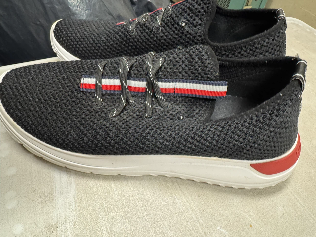 Tommy Hilfiger Black Knit Sneakers - photo 2