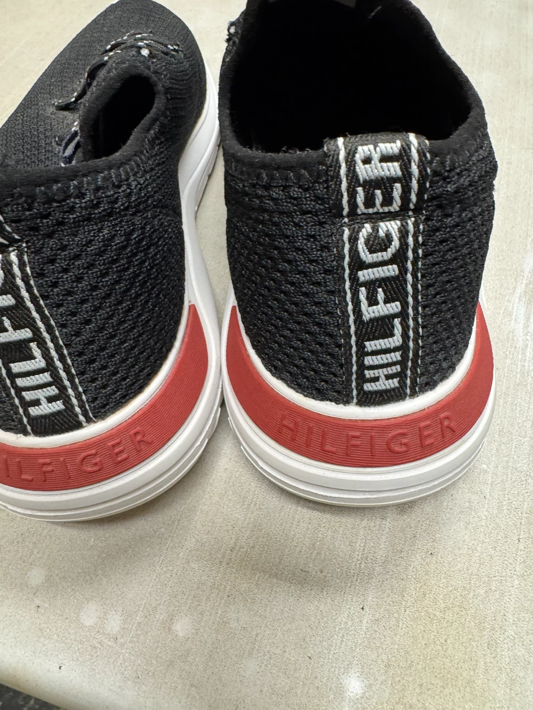 Tommy Hilfiger Black Knit Sneakers - photo 3