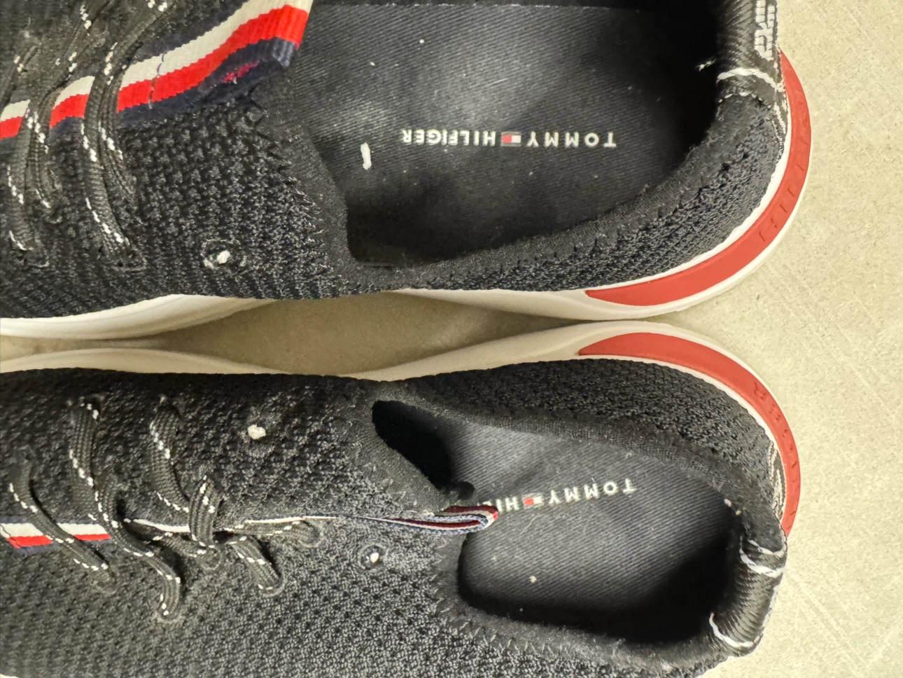 Tommy Hilfiger Black Knit Sneakers - photo 4