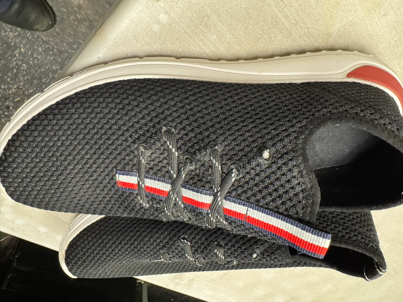 Tommy Hilfiger Black Knit Sneakers - photo 5