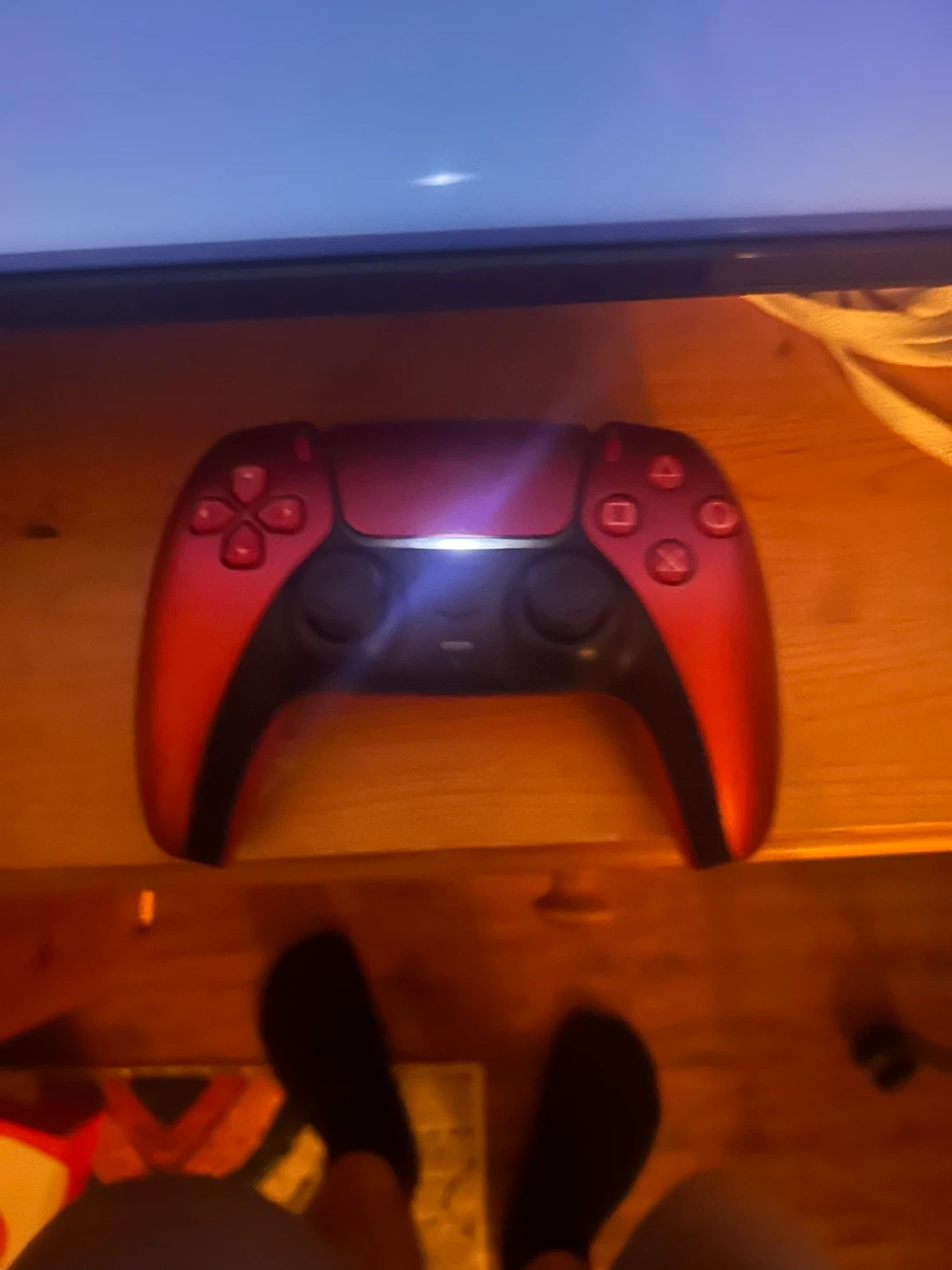 PlayStation 5 Console and Red DualSense Controller - photo 5
