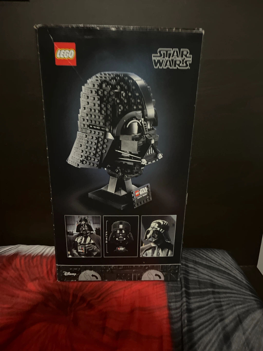 Lego darth Vader set helmet collectable