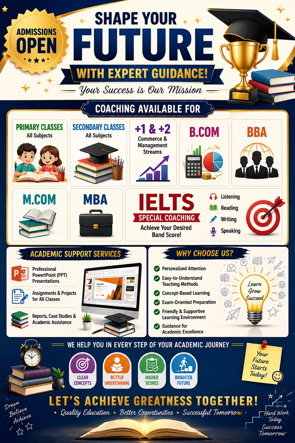 Academic & IELTS Coaching