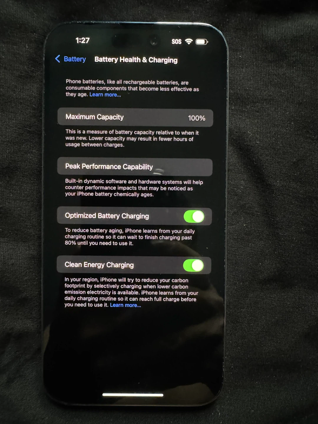 New Apple iPhone 14 Pro Max 128GB Unlocked 100% BH - photo 4