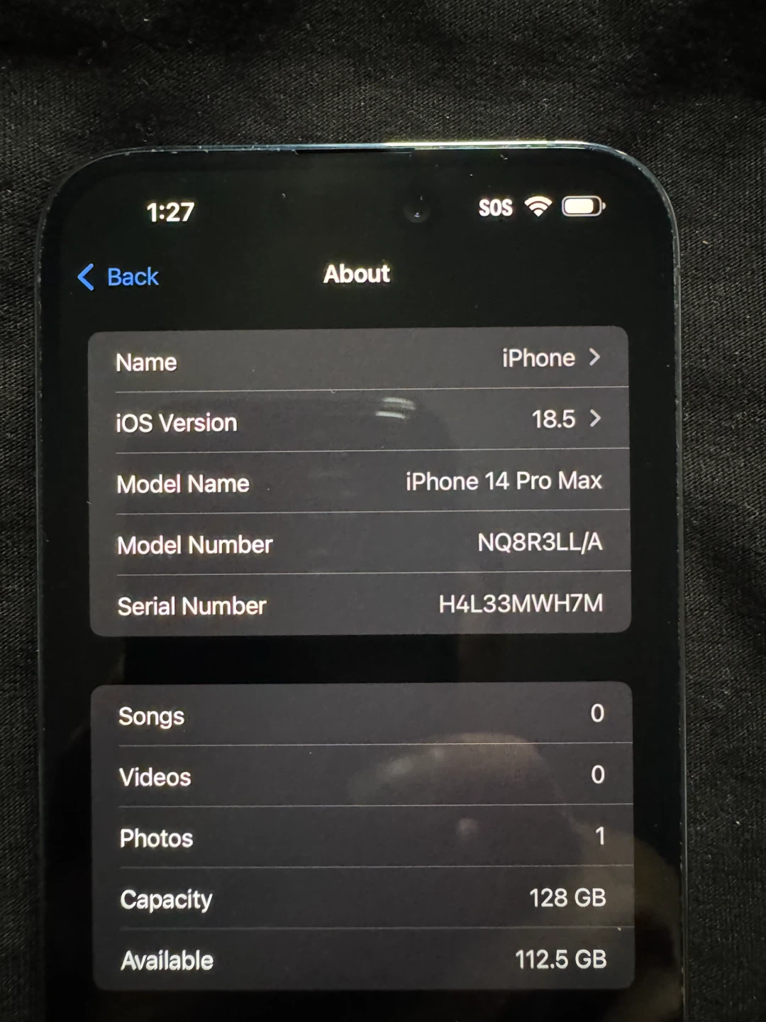 New Apple iPhone 14 Pro Max 128GB Unlocked 100% BH - photo 5