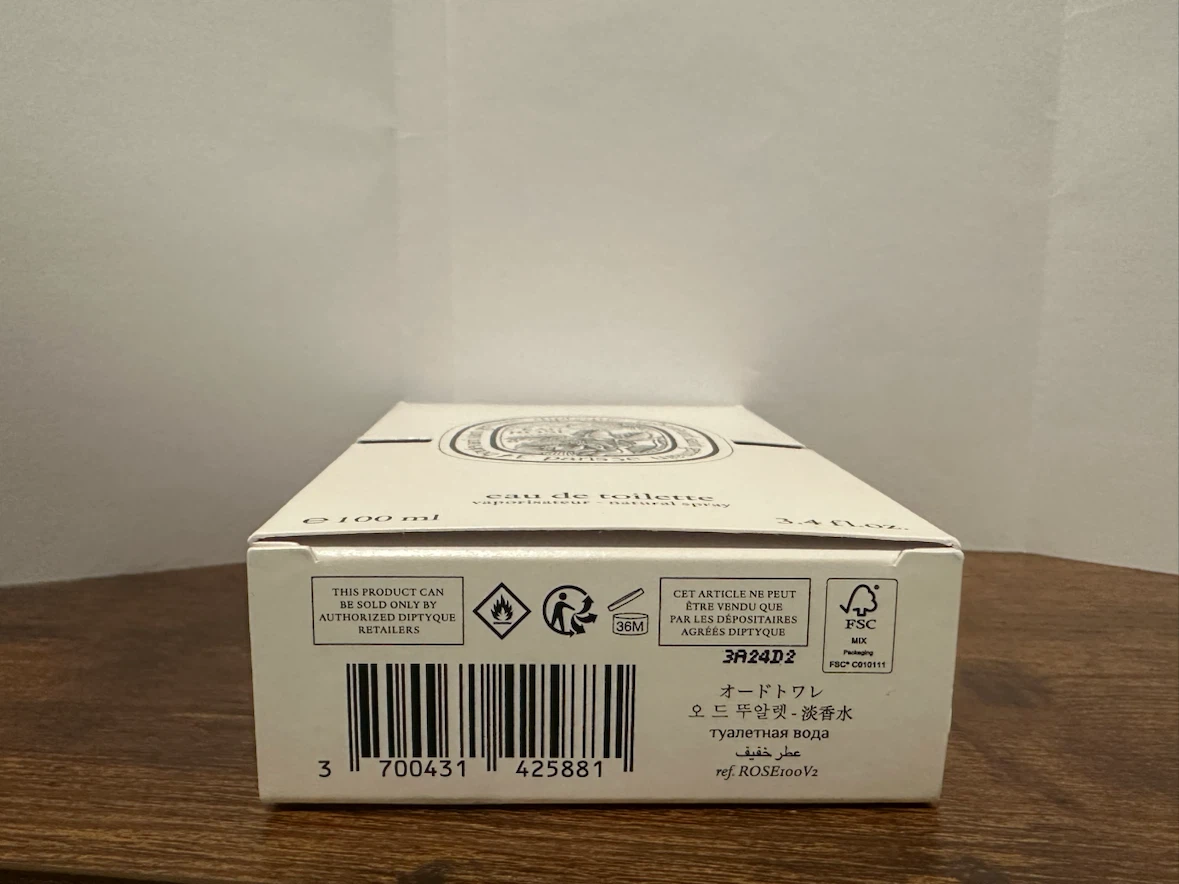 Diptyque Eau Rose EDT 100ml With Box - photo 2