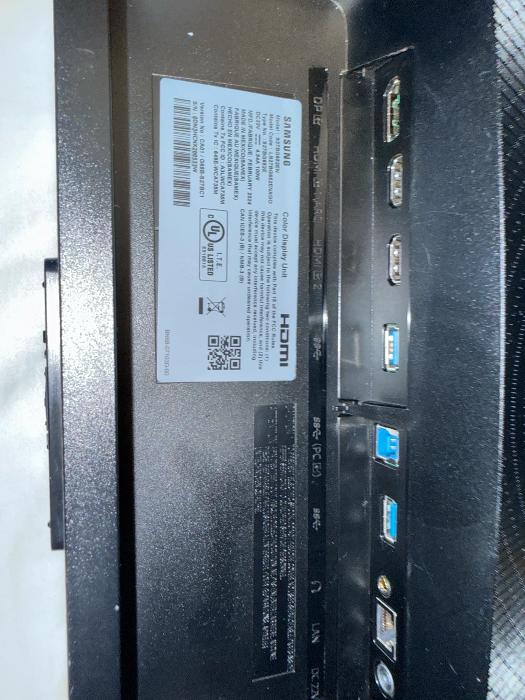 Samsung Odyssey G6 27” Curved QHD 240Hz Gaming Monitor - photo 4