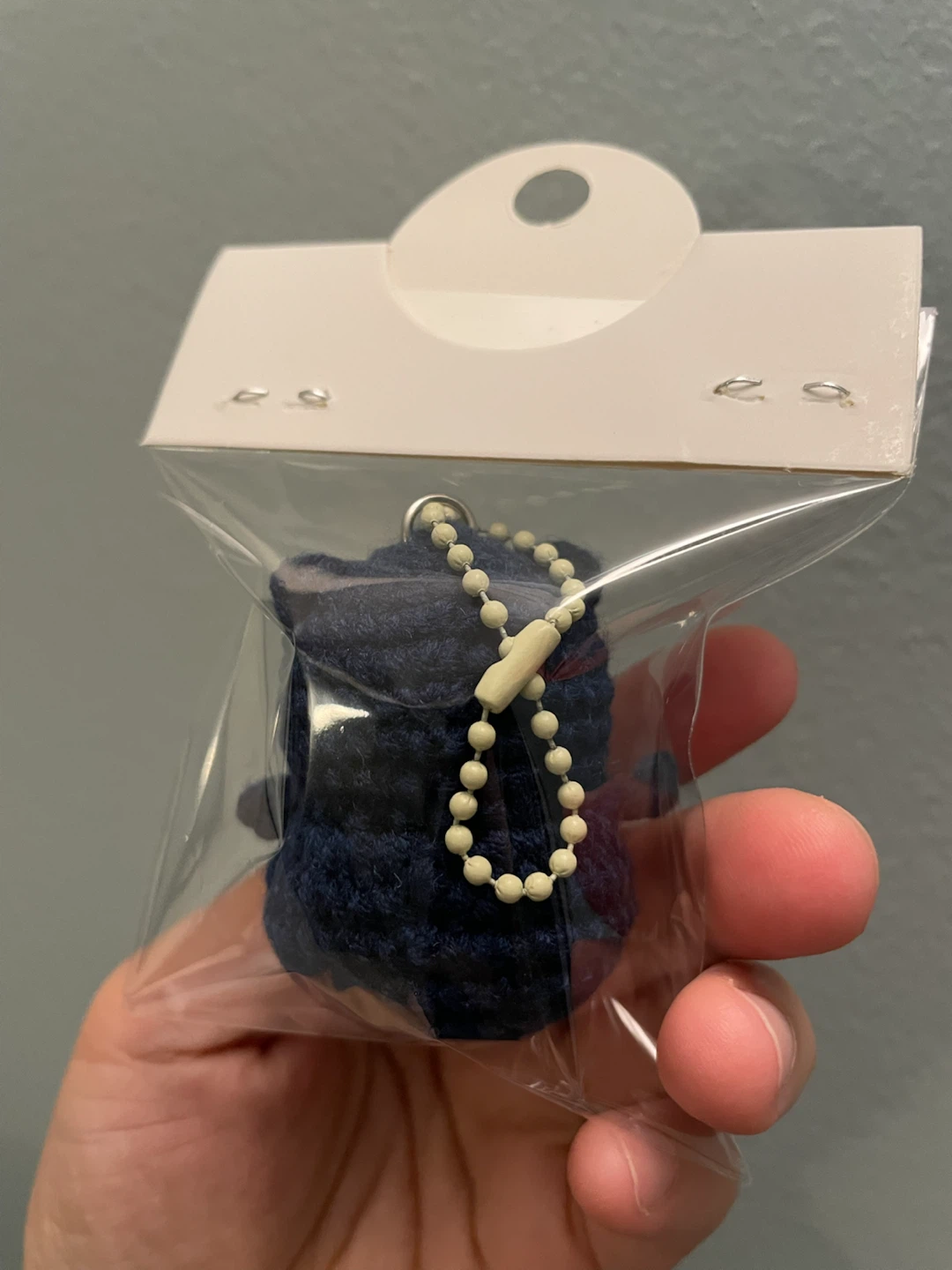 Handmade Snorlax Keychain Charm - photo 2