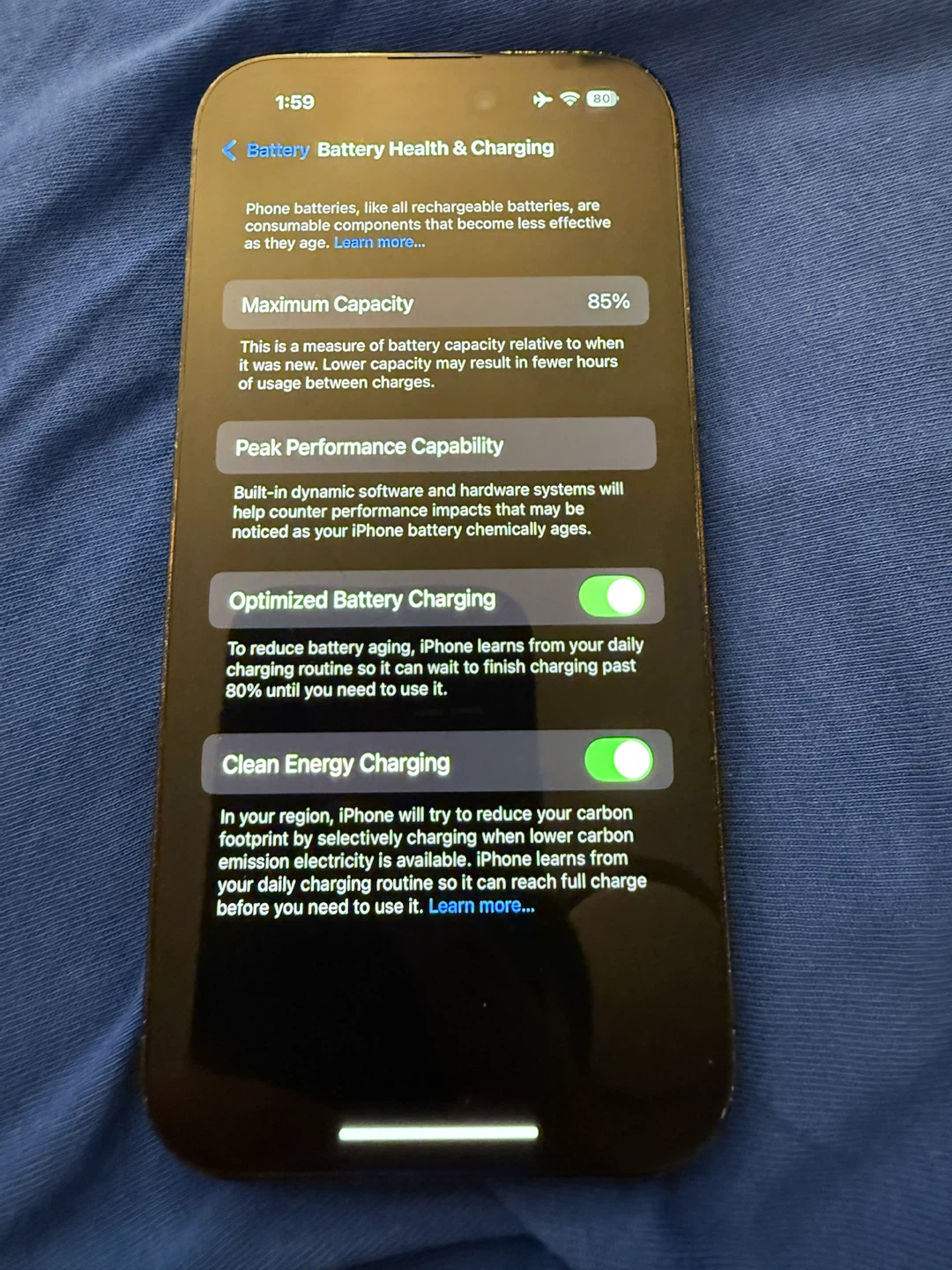 Unlocked Apple iPhone 14 Pro 128 GB 85% BH - photo 4