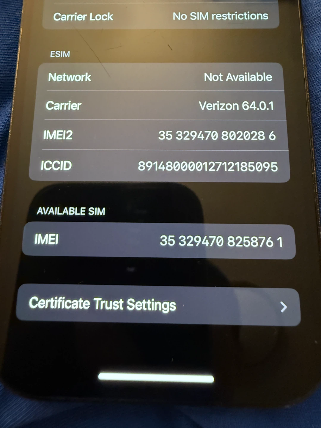 Unlocked Apple iPhone 14 Pro 128 GB 85% BH - photo 5
