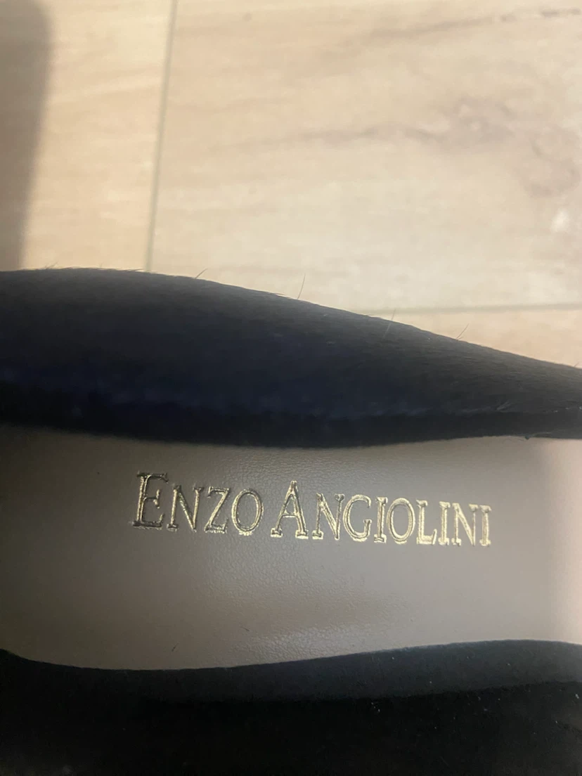 Enzo Angiolini Black Suede Heels - photo 3