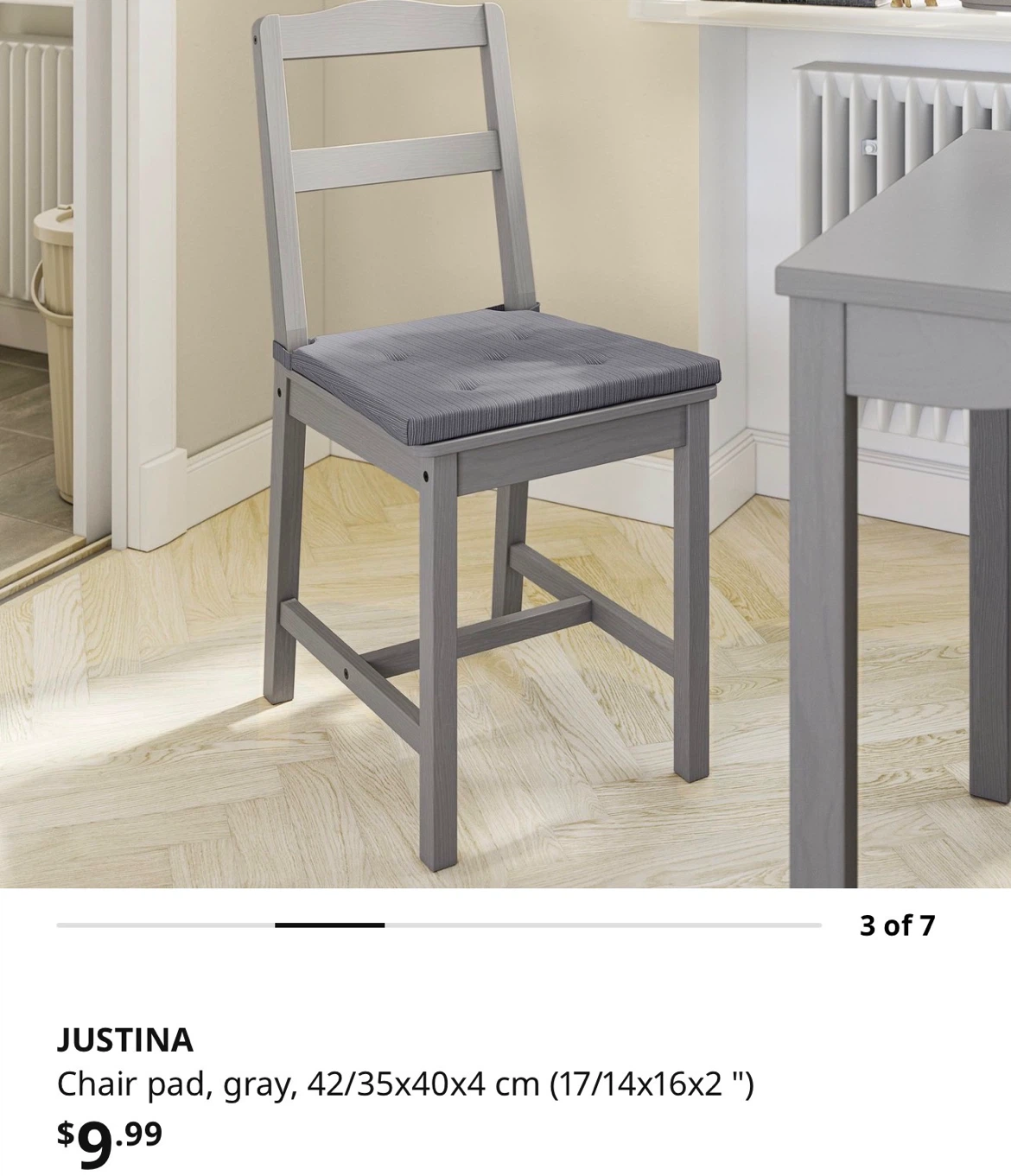 JUSTINA Chair Pads (2-Pack) - photo 4