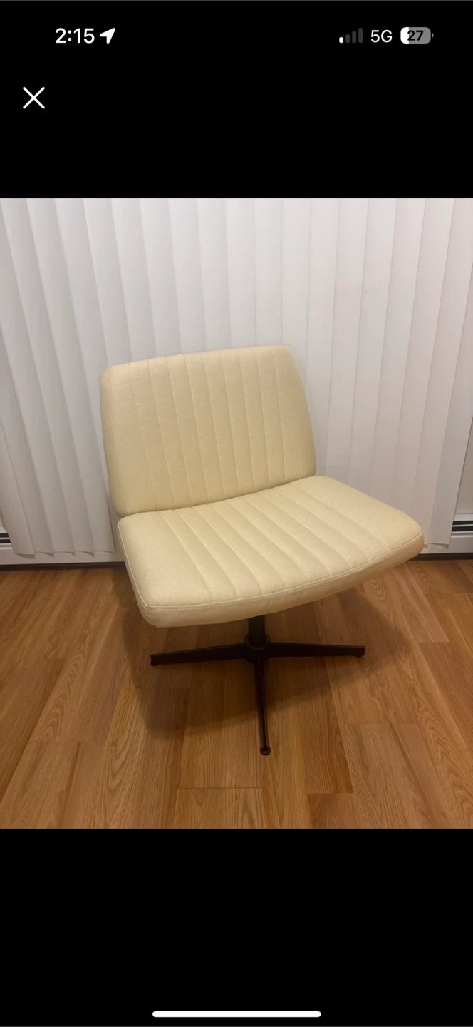 Criss cross office chair