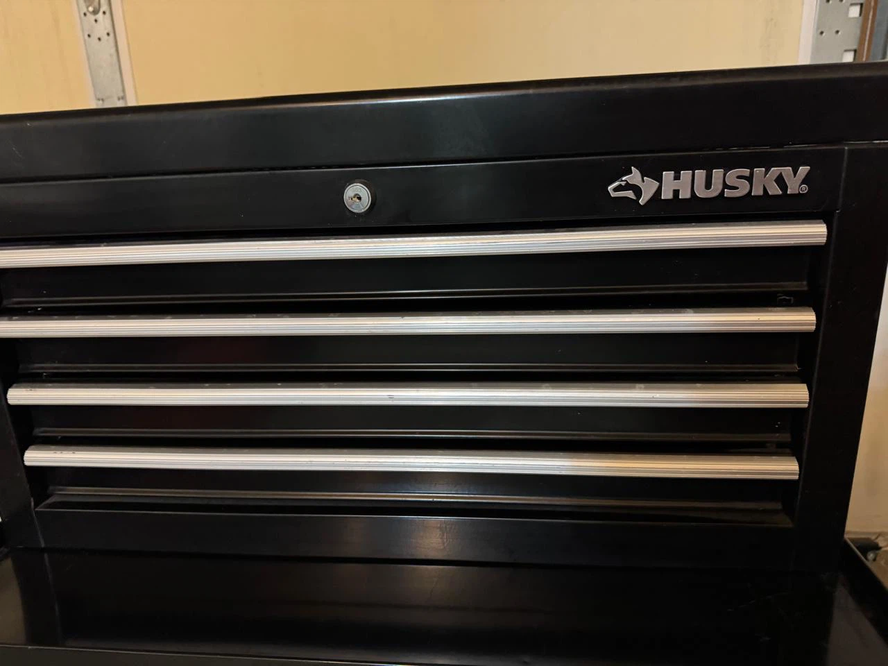 Husky Black Tool Chest with Cabinet - photo 2