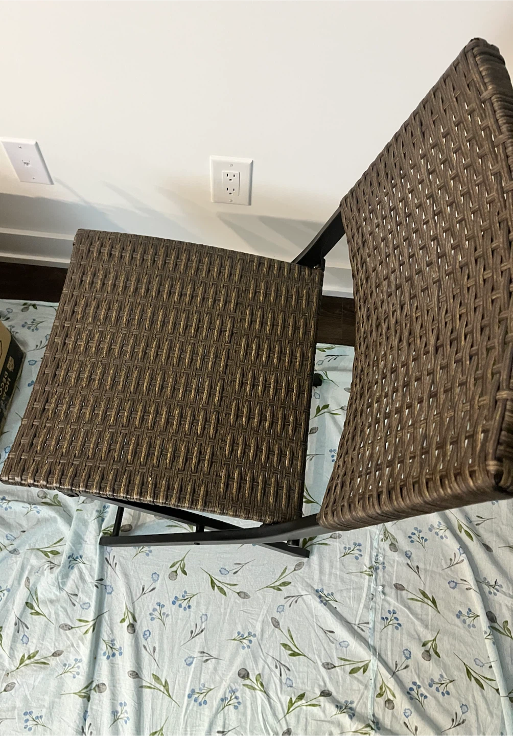 Folding Wicker Chairs - Set of 2 - photo 2