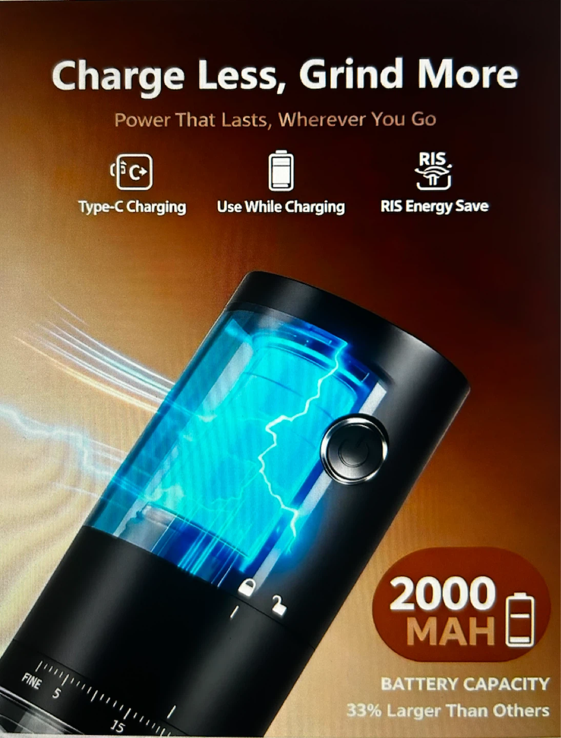Electric Coffee Grinder - Brand New - photo 5