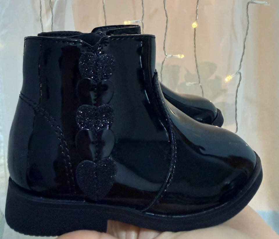Baby girl black Ankle Boots