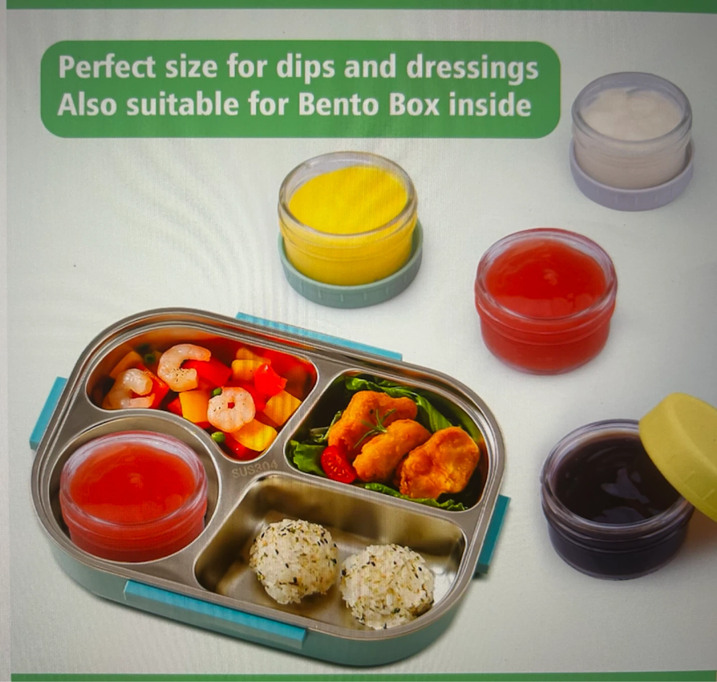 Glass Jars with Lids for Dips and Dressings - photo 5