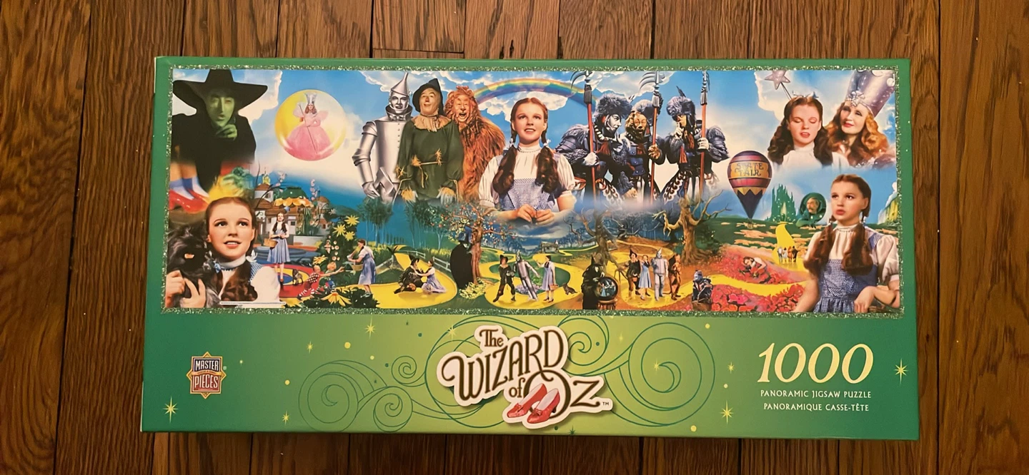 The Wizard of Oz 1000 Piece Panoramic Jigsaw Puzzle