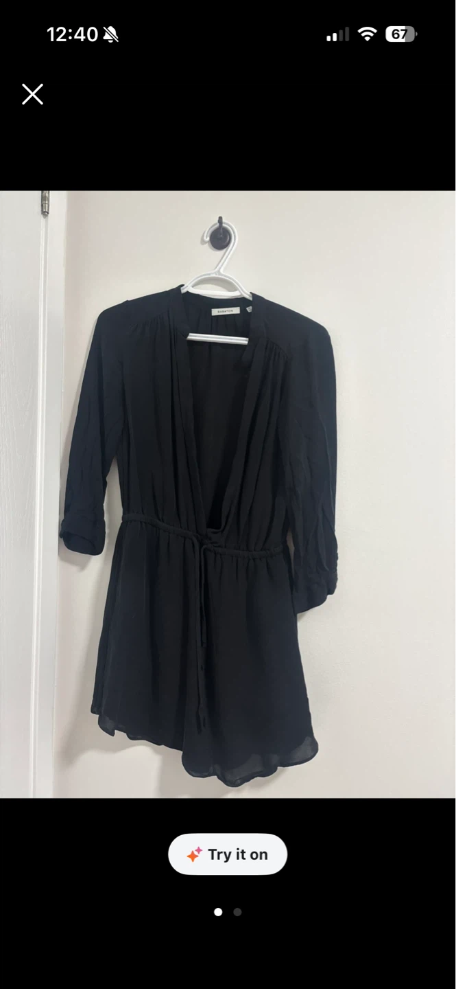 Babaton Black Romper