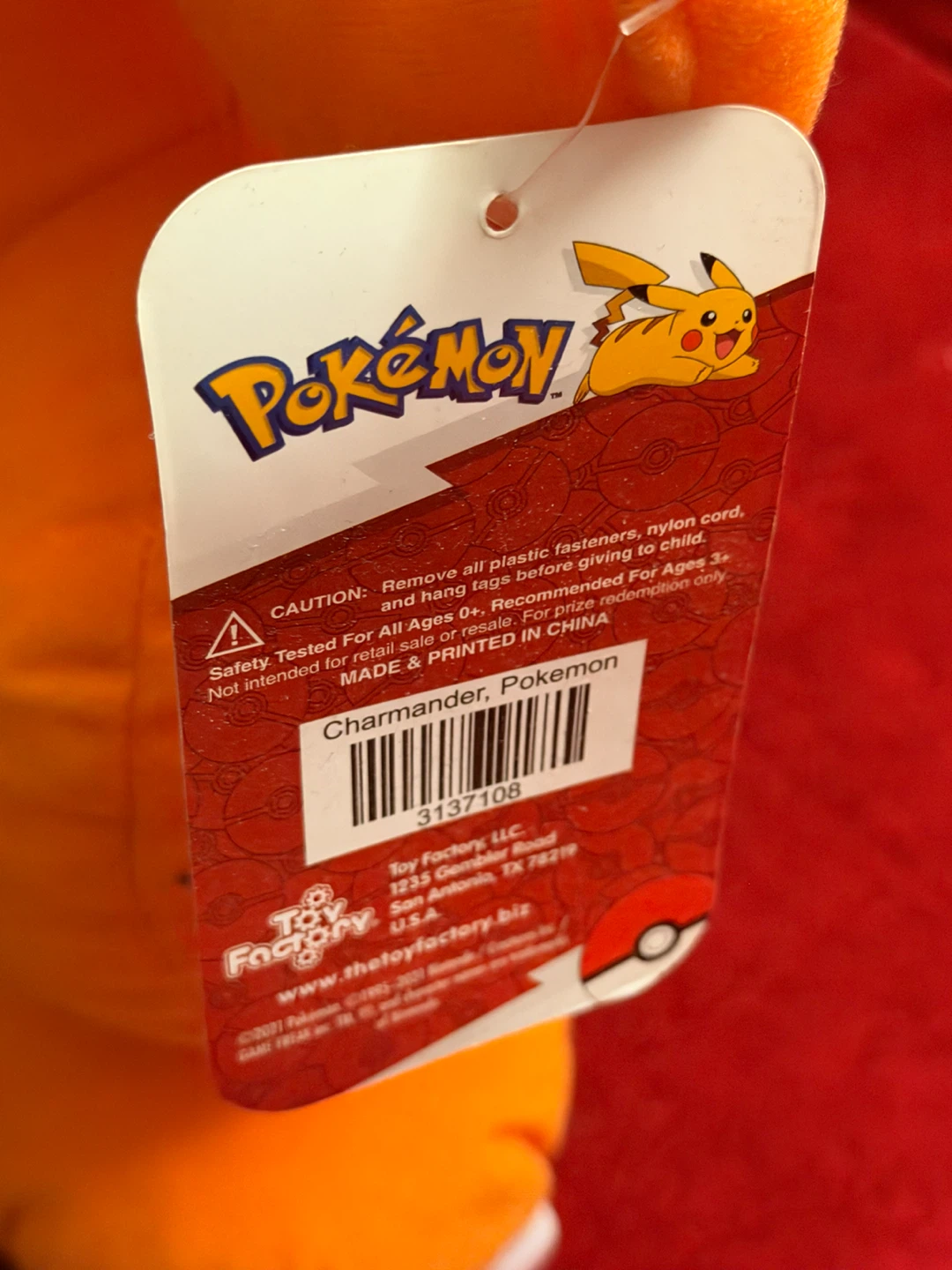 Pokémon Charmander Plush Toy - photo 3