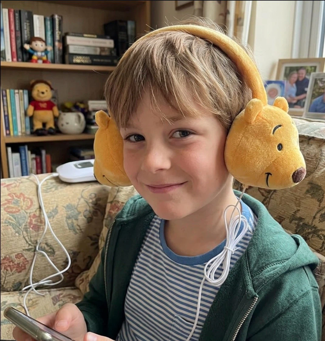 Disney Winnie the Pooh Plush Wired Headphones