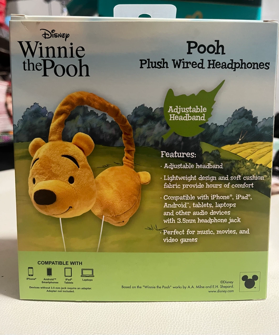 Disney Winnie the Pooh Plush Wired Headphones - photo 2