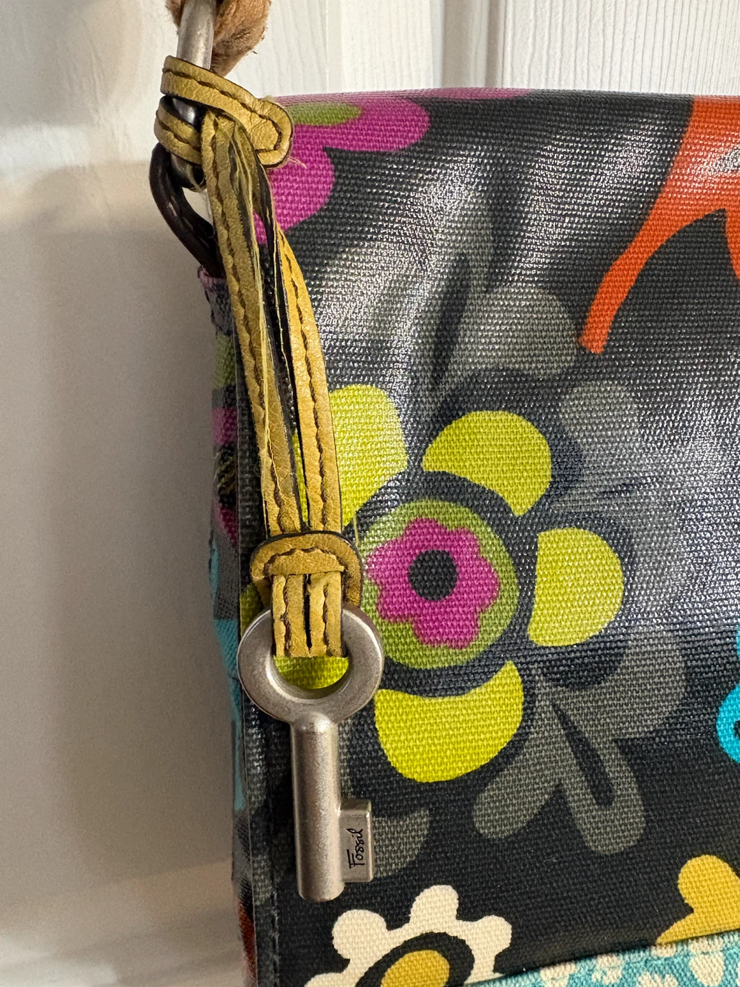 Fossil Key-Per Floral Boho Crossbody Messenger Bag - photo 5