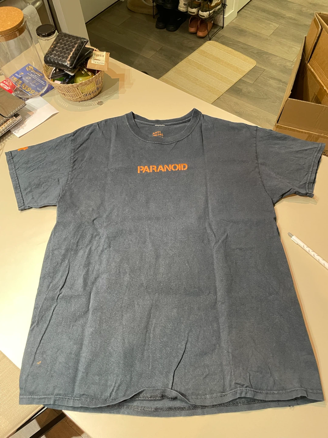 Anti Social Social Club x UNDFTD Paranoid T-Shirt