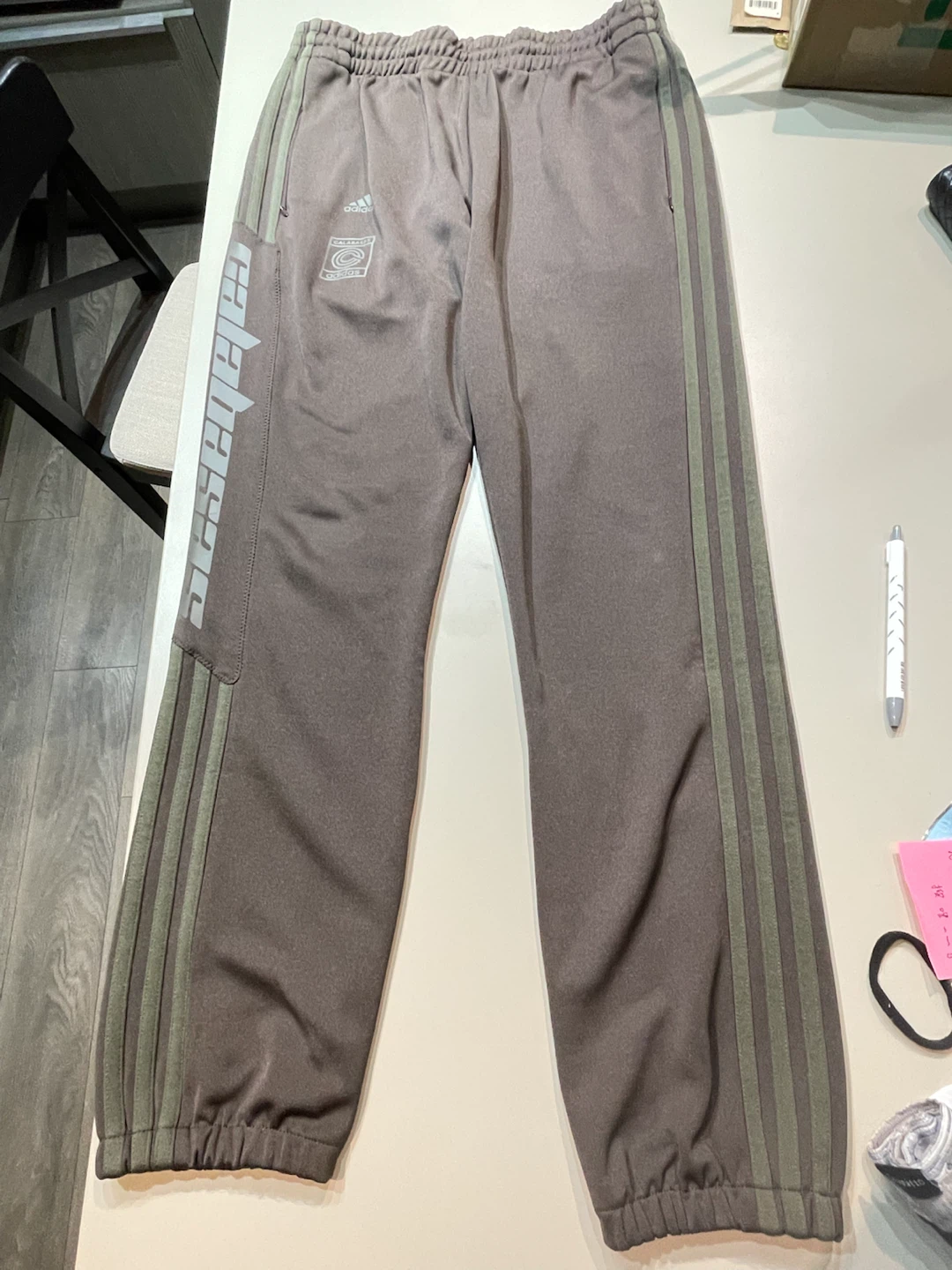 Adidas Calabasas Track Pants Size S - photo 2