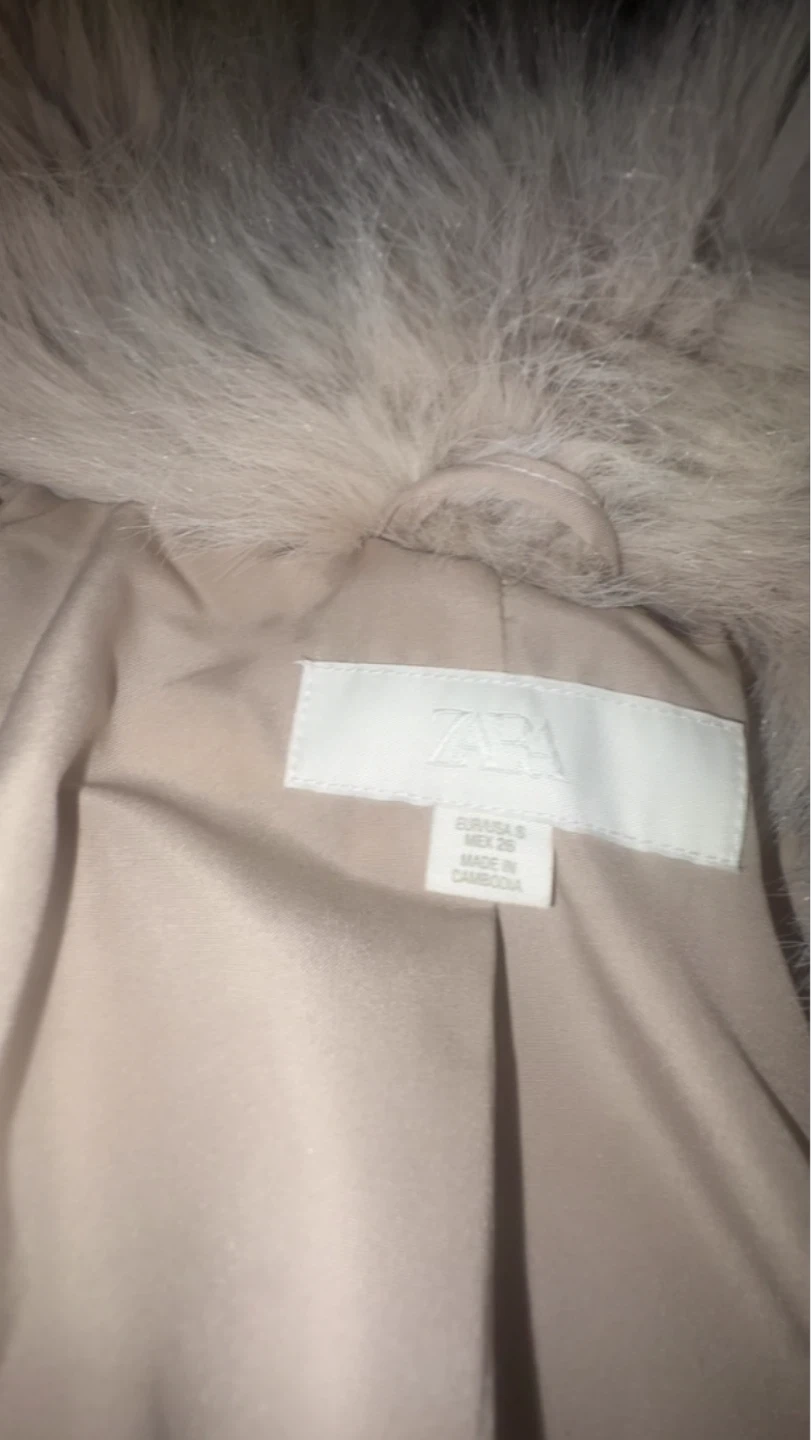 Zara fur coat - photo 2
