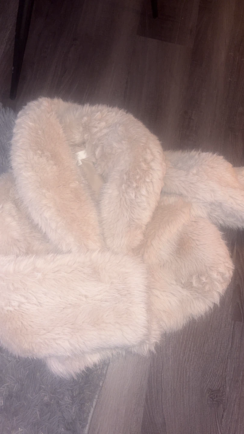 Zara fur coat