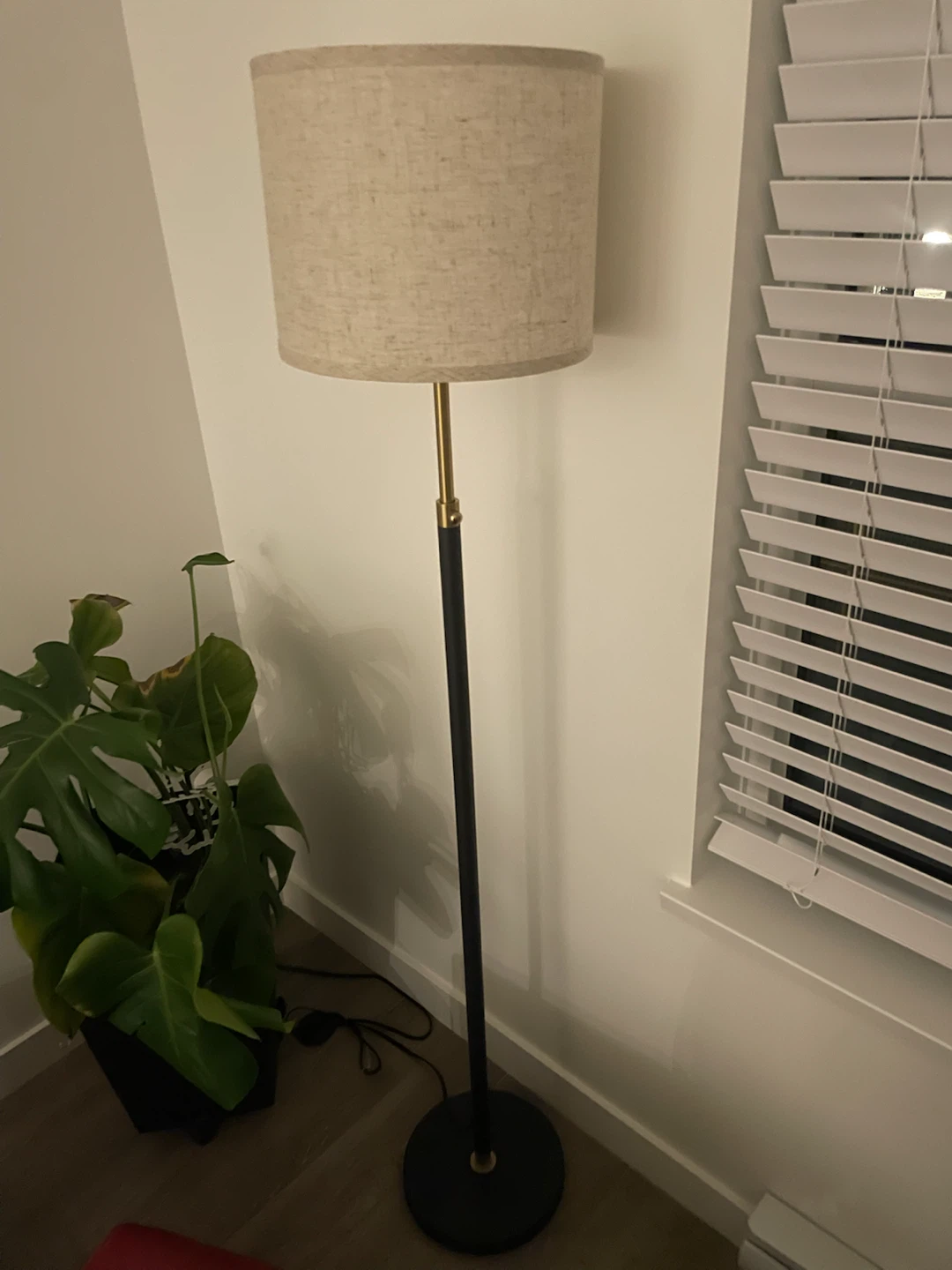 Floor Lamp with Neutral Shade - photo 3