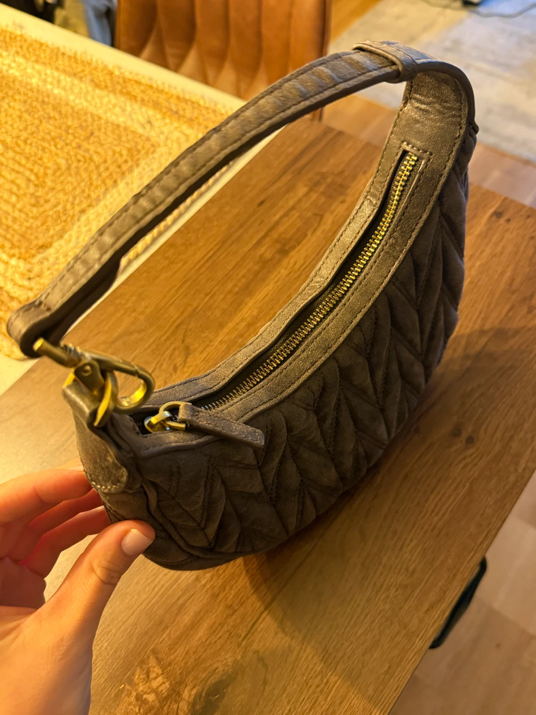 Mango Quilted Shoulder Bag - photo 3
