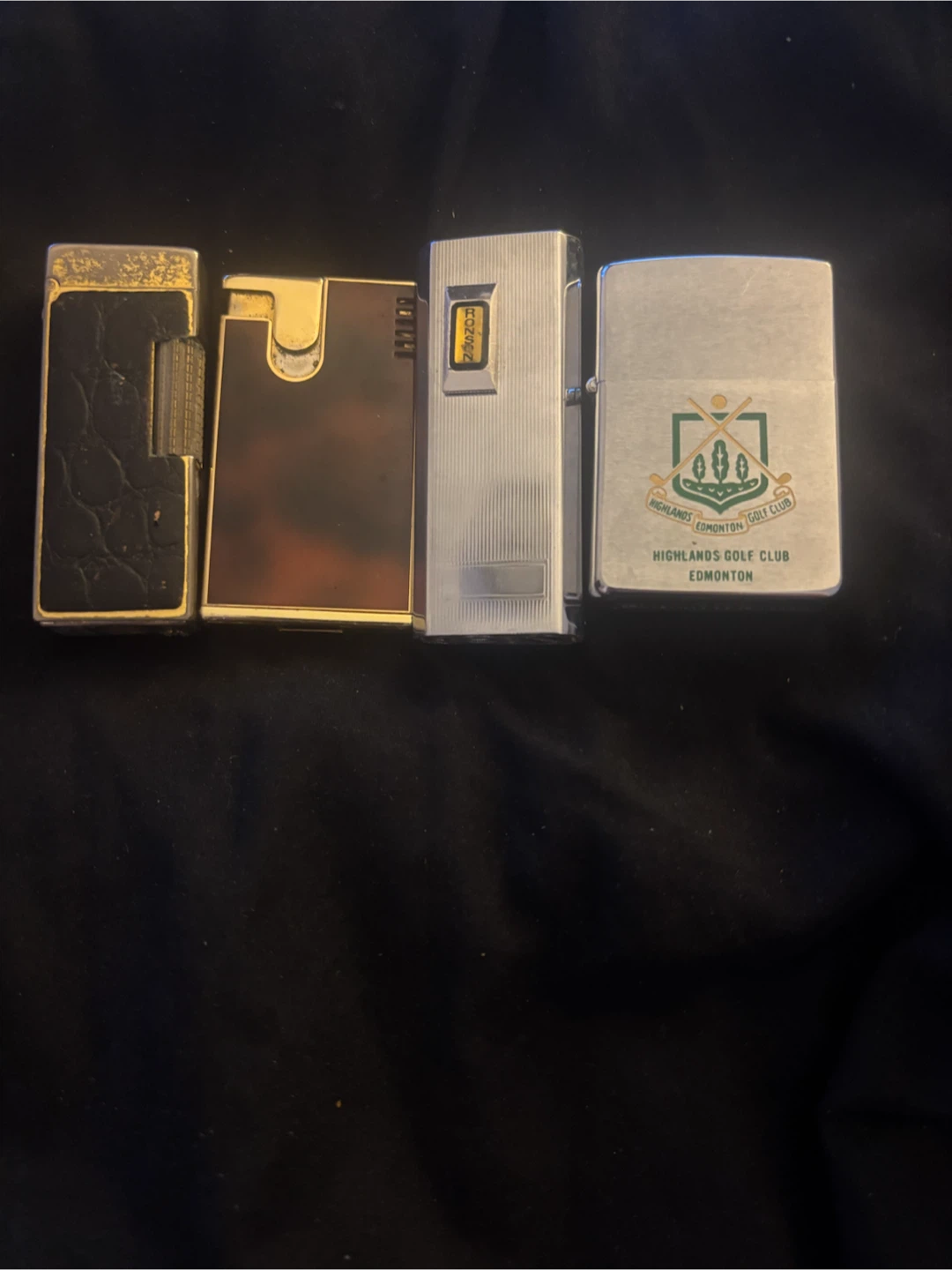 Vintage Lighters: Ronson, Zippo Highlands Golf Club