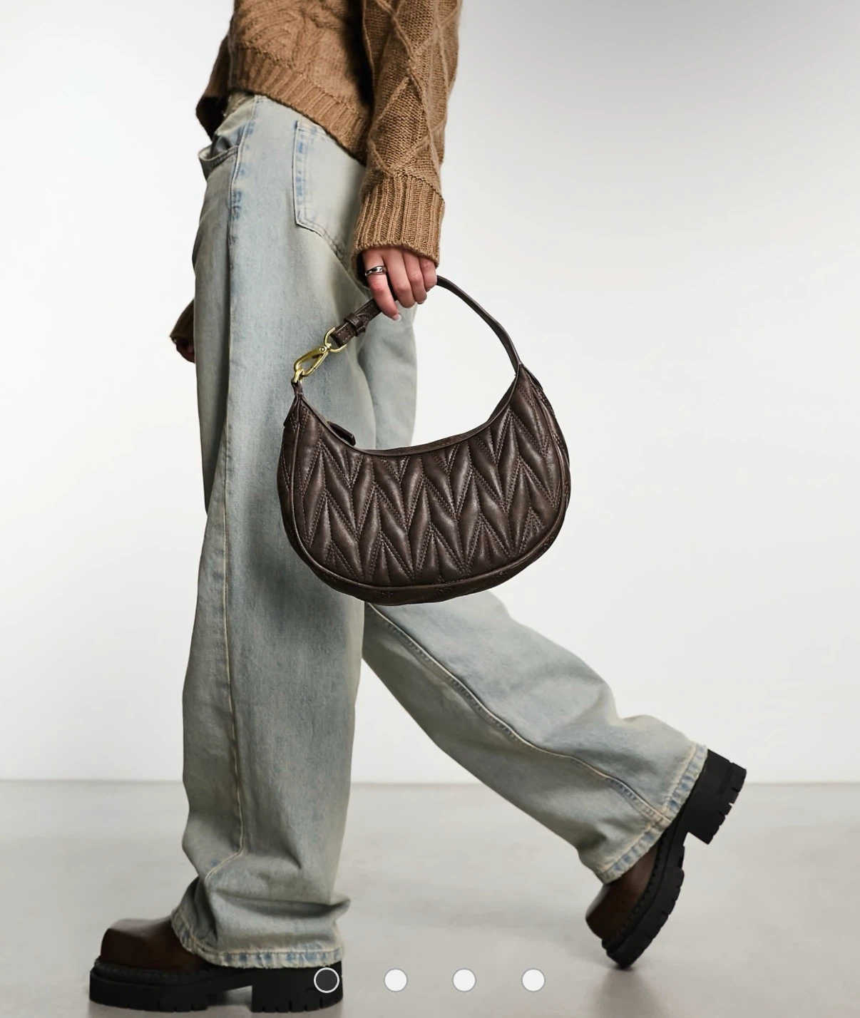 Mango Quilted Shoulder Bag - photo 4